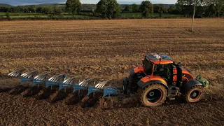ORANGE VALTRA T234 !! ~ Ploughing & Sowing 2021 - Brian Farrell & Cotterell Agri