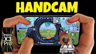 Poco X3 Pro BGMI Handcam Gameplay 😂🔥 || 4 Finger + Full Gyro