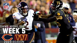 Chicago Bears vs. Washington Commanders Full Game Highlights | NFL Week 5, 2023