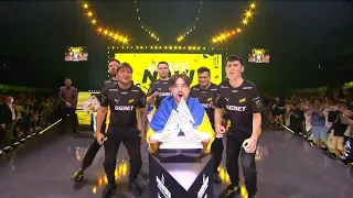 NaVi winning moment on Blast Premier Spring Final 2022