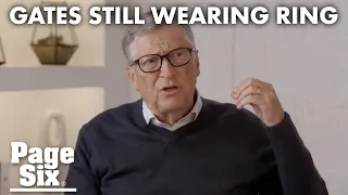 Bill Gates wears wedding ring in first appearance since announced divorce | Page Six Celebrity News