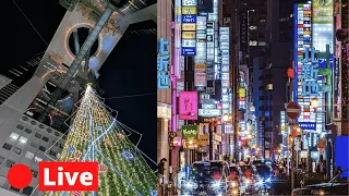 Japan LIVE - Osaka Christmas Lights 1440p