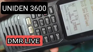 UNIDEN 3600 SCANNER - DMR ANALOGUE