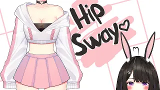 [Live2D] Tiktok Hip Sway Dance challenge [Vtuber Yuna Uyagi]