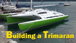 building and sailing trimaran LIGHTNESS