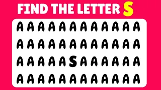 Find the ODD One Out -  Letters, numbers edition | Easy, Medium, Hard, Impossible