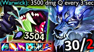 STRONGEST WARWICK EVER (3500 DAMAGE EVERY Q)