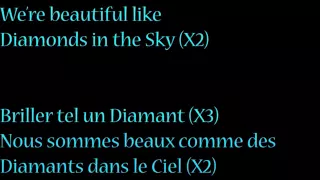 Rihanna - Diamonds Lyrics(+Traduction Francais)