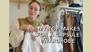 My favourite makes for my me made capsule wardrobe | Intro: I sew and knit my own clothes!