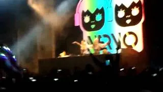 Nervo playing hold on and revolution at guatemala