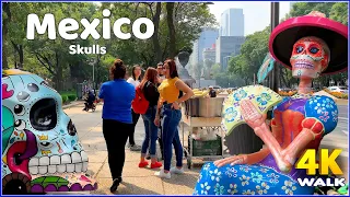 【4K】𝐖𝐀𝐋𝐊 ➜🇲🇽 MEXICO CITY 🇲🇽 CDMX - TRAVEL VIDEO, virtual walk !