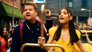 Ariana Grande & James Corden Celebrate With ‘No Lockdowns Anymore' Hairspray Parody