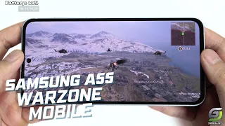 Samsung Galaxy A55 test game Call of Duty Warzone | Exynos 1480