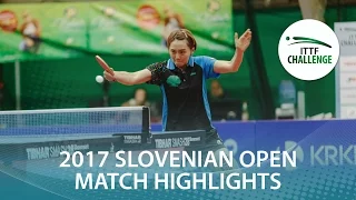 2017 Slovenian Open Highlights: Sato Hitomi vs Cheng Hsien-Tzu (1/2)