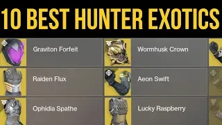 Destiny 2 Forsaken: Top 10 Best Hunter Exotic Armor