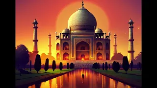 "The Taj Mahal: A Timeless Love Story Carved in Marble"