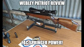 Big Dan's Airguns: .25 FAC Webley Patriot review.