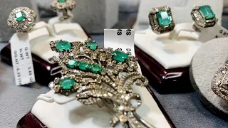 💚ПРИРОДНЫЕ ИЗУМРУДЫ И РОСКОШНЫЕ УКРАШЕНИЯ 💎 BRST 0f THE BEST EMERALD✨#эксклюзив #серебро  #изумруды