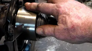 2004 Sprinter Rear Axle Bearing Removal and Replace.
