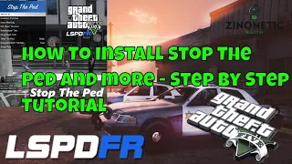 How To Install Stop The Ped and more