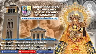 MANAOAG MASS - 5th Day of Novena Mass | Friday of the Second Week of Easter - April 21, 2023/4:00 pm