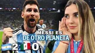 Argentina 2 - México 0 | REACCIÓN desde el ESTADIO en QATAR ⚽️ *mundial 2022*