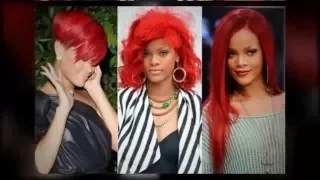 Rihanna's Rocking Red Hairstyles