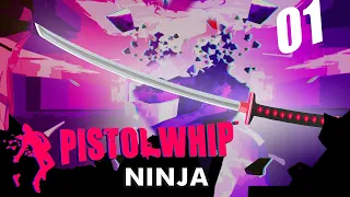 NO AMMO Ninja on Akuma | Challenge Winner | Pistol Whip VR