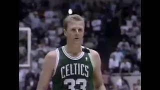 Larry Bird Incites Clippers Crowd on Game-Winning Free Throws (1989)
