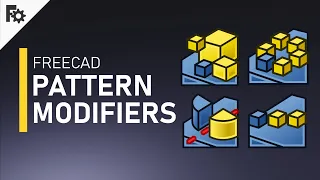 3D modeling FreeCAD 0.19 tutorial - Pattern modifiers