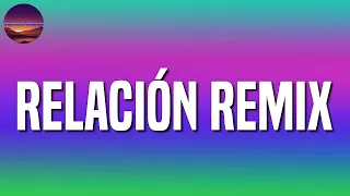 🎶 Sech, Daddy Yankee, J Balvin - Relación Remix || Dalex, Lenny Tavárez, Anitta (LetraLyrics)