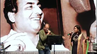 Bekhudi mein Sanam - Haseena Maan jayegi (Singing with my Sasurji, fabulous singer Mr. Ajit Sheth)