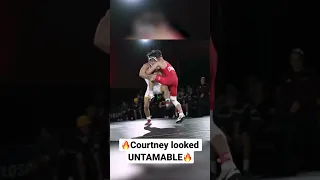 Brandon Courtney Looked UNTAMABLE during the ASU vs Cornell dual