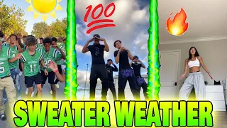 Sweater Weather Dance Compilation [ V2 ] 🔥💯🌍 | TikTok Compilation