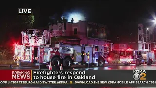 Crews Respond To House Fire In Oakland