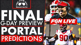 FGN LIVE: Georgia GDay Preview | NCAA Transfer Portal Predictions