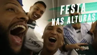 PALMEIRAS CAMPEÃO - A FESTA NO AVIÃO