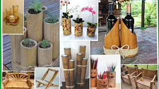 + De 150 Modelos Inspiradores de  Artesanato Com Bambu Para Decorar sua Casa