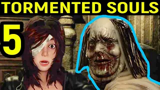 БЕССМЕРТНЫЙ МОНСТР БЕГАЕТ ПО ДОМУ! - Tormented Souls #5