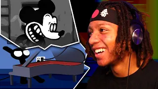 Mickey Mouse & Stickman CAUGHT ME OFF GUARD!? | Friday Night Funkin