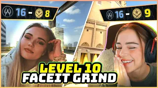 two girls, one dream | Level 10 Faceit grind