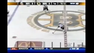 Viktor Kozlov gets a goal #20 for Islanders vs Bruins (2007)