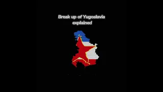 Break Up of Yugoslavia #shorts #trending #foryou #geography #yugoslavia #russia #ukraine