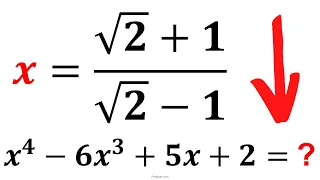 Olympiad Math Question! Can you evaluate the polynomial? Fast & Easy Method