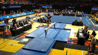 Isis Lowery's 9.825 beam routine - NCAA Regionals 2019