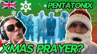 Pentatonix -The Prayer (BRITS REACTION!!!) WWWXMAS