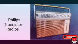 Philips  All Transistor Radio In working condition