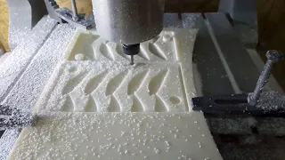 фрезеровка формы для отливки силиконовой приманки