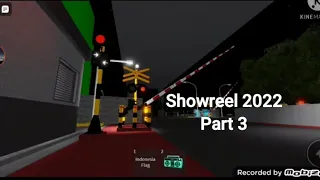 Showreel railroad crossing Part 3