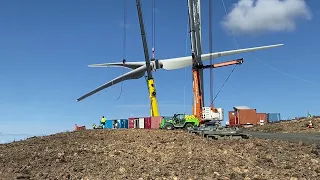 Kirk Hill Wind Farm Update from Turbine 1